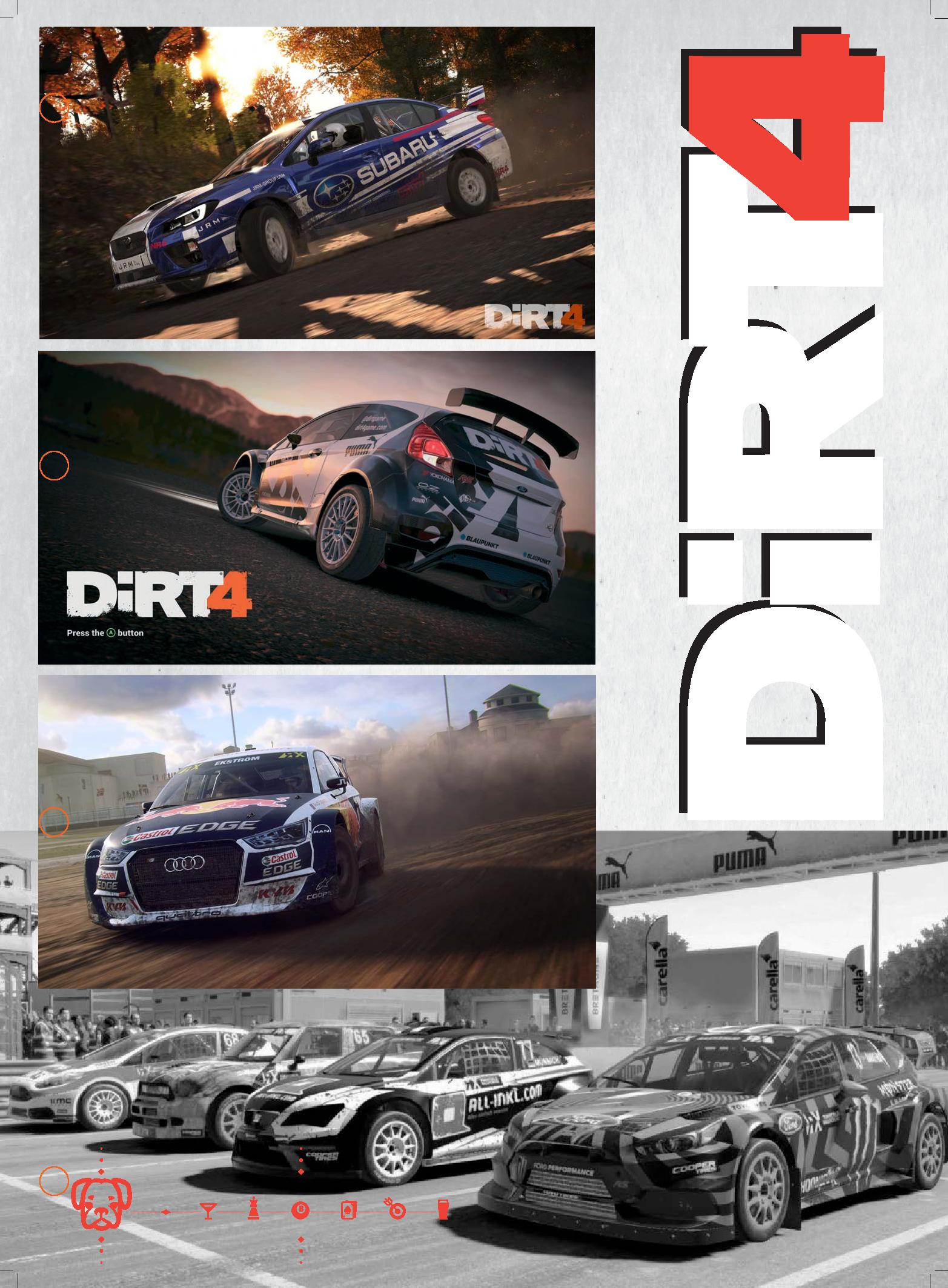 Dirt 4 список машин